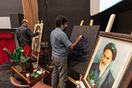 گرامیداشت هفته هنر انقلاب اسلامی در گرگان