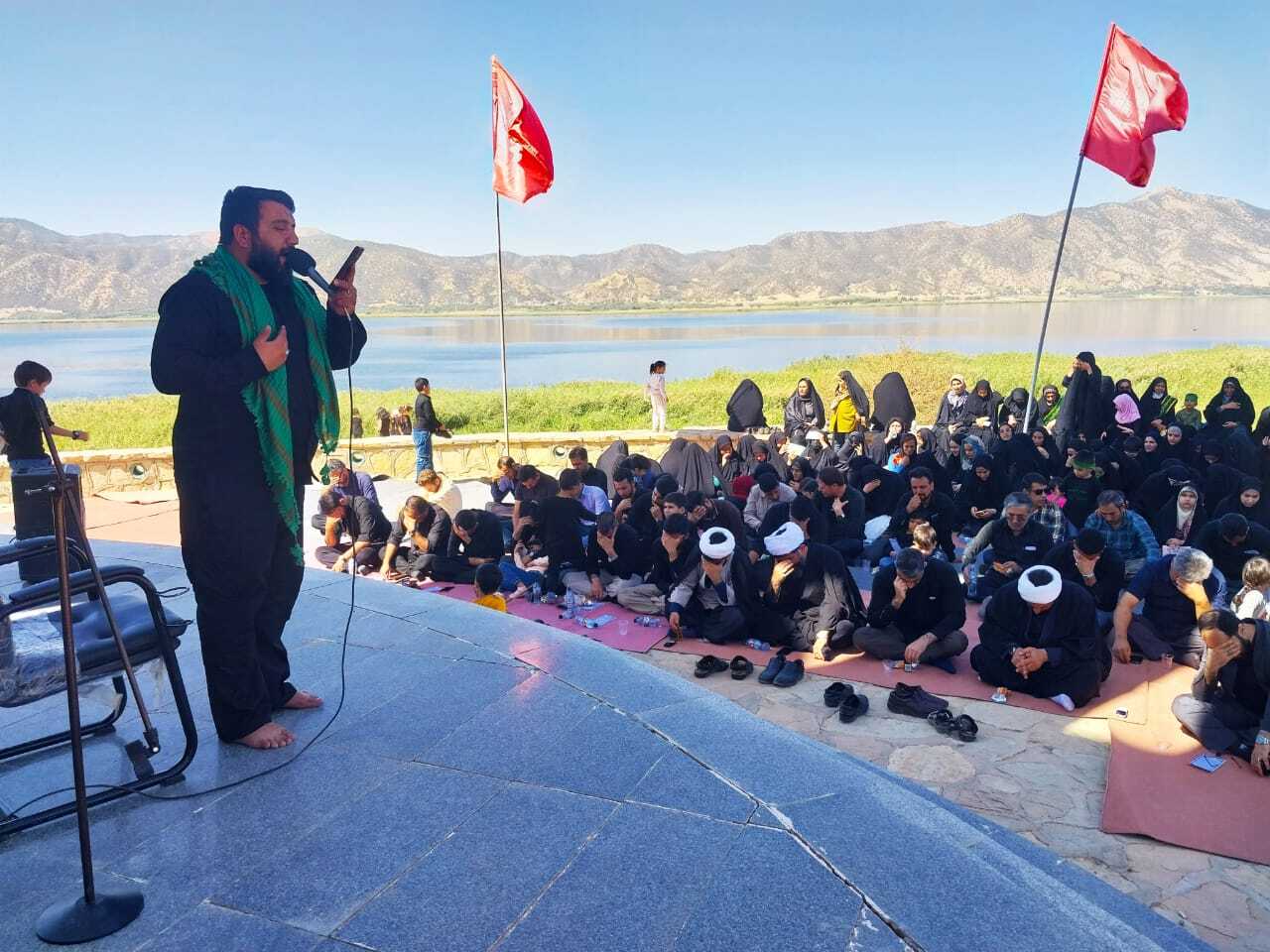 پیاده‌روی جاماندگان اربعین حسینی در شهرهای کردستان برگزار شد