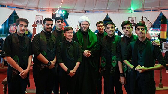 حضور رئیس سازمان تبلیغات اسلامی در خیمه عزاداران حضرت سید الشهدا (ع)