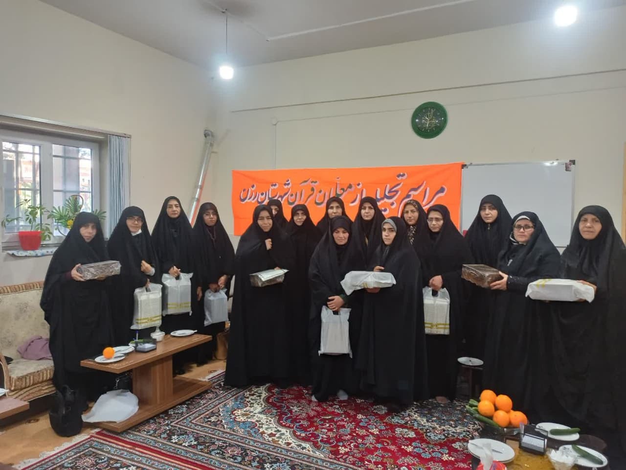 تجلیل از ۱۸ مربی فعال قرآنی شهرستان رزن