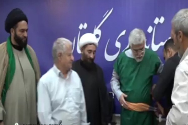 استاندار گلستان عضو افتخاری هیئت امنای آئین مذهبی کمر به کمر شهرستان رامیان شد
