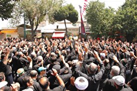 مراسم عزاداری روز تاسوعای حسینی (ع) در قزوین