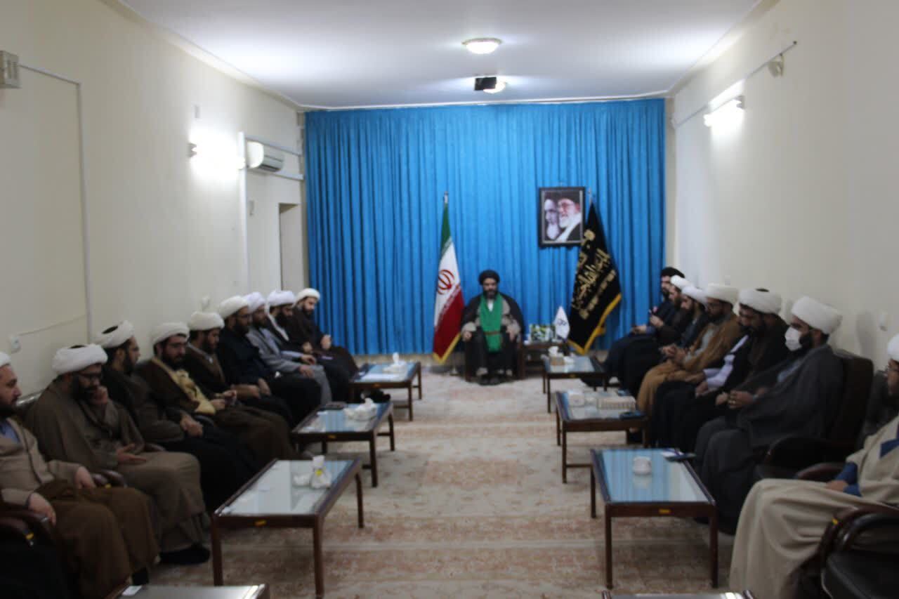 برگزاری جلسه جامعه‌ روحانیت در شهرستان مهران