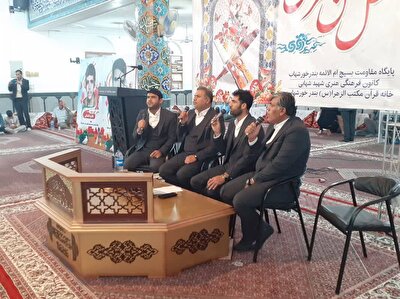 محفل انس با قرآن کریم در بندر خورشهاب بوشهر برگزار شد