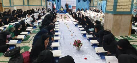 برگزاری محفل انس با قرآن دانش آموزی در آبدانان