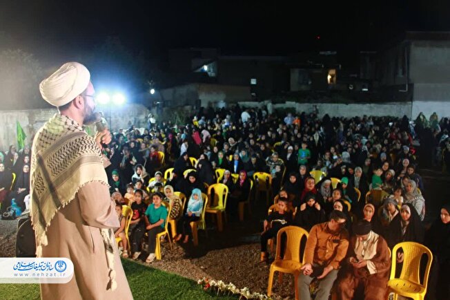 جشن خیابانی غدیر در شهرستان فاضل آباد