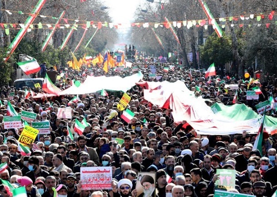 راهپیمایی ۲۲ بهمن در گلستان