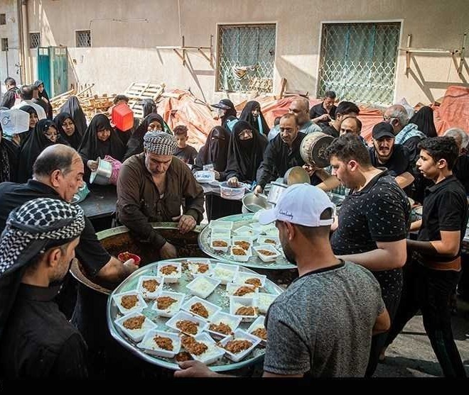 اسکان و خدمت رسانی به بیش از ۸۰هزار زائر حسینی در نجف اشرف