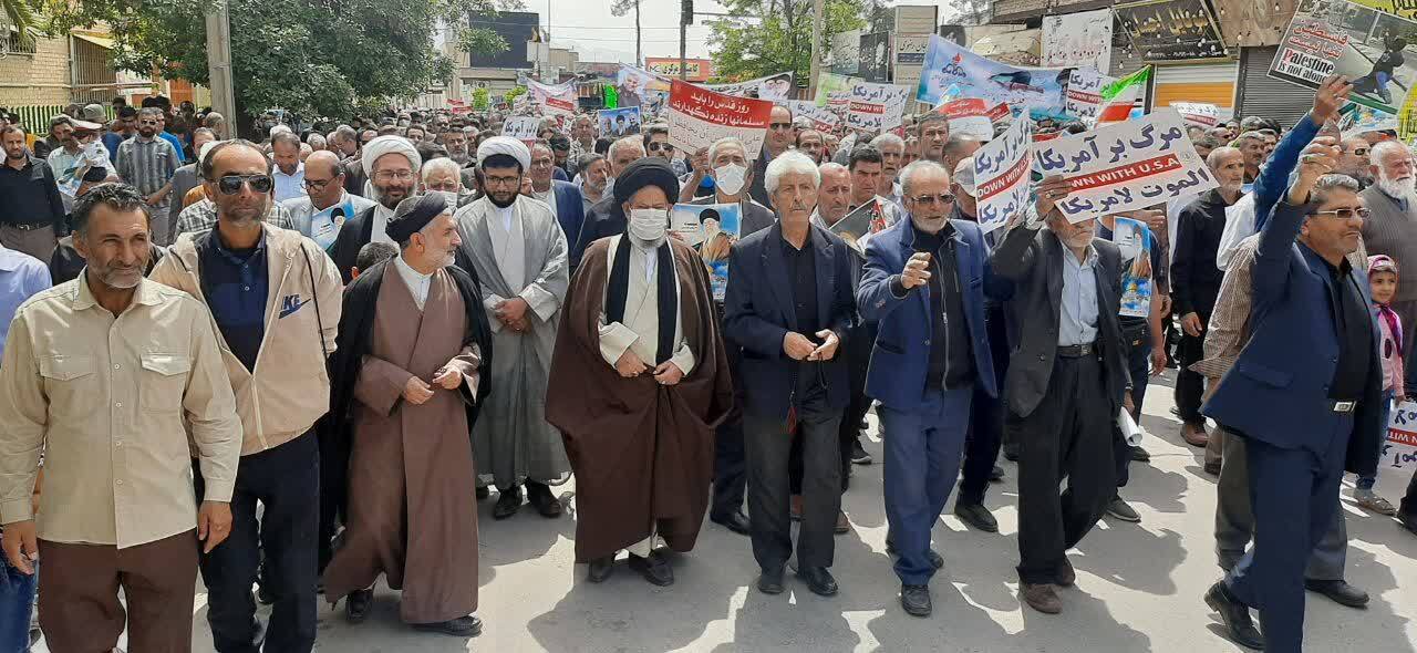 حضور پرشور مردم ولایتمدار فارس در راهپیمایی روز جهانی قدس