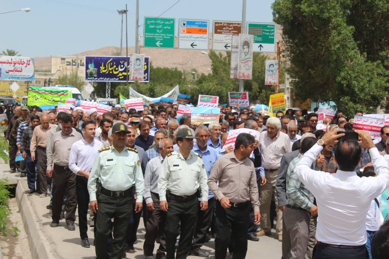 حضور پرشور مردم ولایتمدار فارس در راهپیمایی روز جهانی قدس