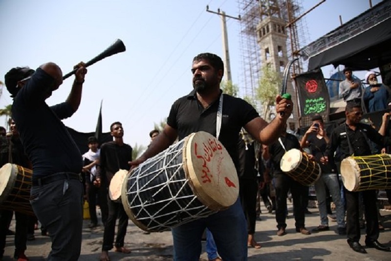 مراسم عزاداری هرمزگان با شور و شعور حسینی همراه بود