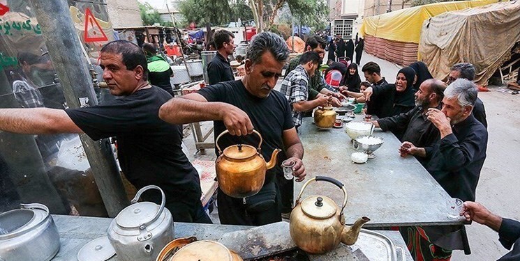 برپایی ۴۰ موکب اربعین دلدادگان حسینی در گنبدکاووس