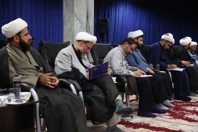 دیدار مدیران تبلیغات اسلامی قم با آیت‌الله اعرافی