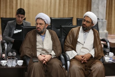 دیدار مدیران تبلیغات اسلامی قم با آیت‌الله اعرافی