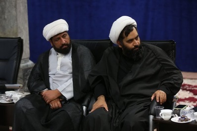 دیدار مدیران تبلیغات اسلامی قم با آیت‌الله اعرافی