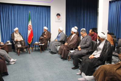 دیدار کارکنان اداره کل تبلیغات اسلامی استان با امام جمعه قزوین