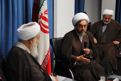 دیدار کارکنان اداره کل تبلیغات اسلامی استان با امام جمعه قزوین
