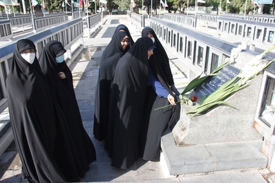 تجدید میثاق کارکنان تبلیغات اسلامی قزوین با آرمان‌های شهدا