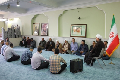 تجدید میثاق کارکنان تبلیغات اسلامی قزوین با آرمان‌های شهدا