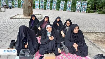 تجدید میثاق کارکنان تبلیغات اسلامی گلستان با شهدای گمنام نورالشهدای گرگان