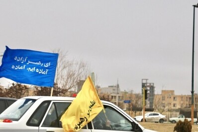 برپایی کاروان خودرویی حیدریون