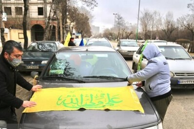 برپایی کاروان خودرویی حیدریون