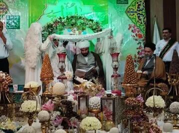 ازدواج ۲۴ زوج شهریاری در روز ازدواج حضرت علی و زهرا (ع)