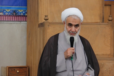 بازدید مدیرکل تبلیغات اسلامی قزوین از فعالیت امام محله مهرگان