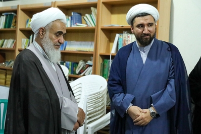 بازدید مدیرکل تبلیغات اسلامی قزوین از فعالیت امام محله منطقۀ راه‌آهن