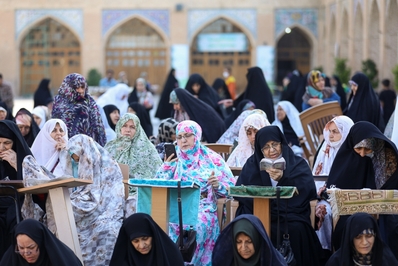 نماز عید سعید قربان در قزوین
