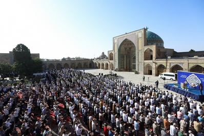 نماز عید سعید قربان در قزوین