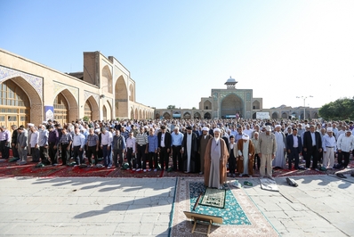 نماز عید سعید قربان در قزوین