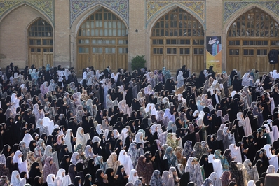 نماز عید سعید قربان در قزوین