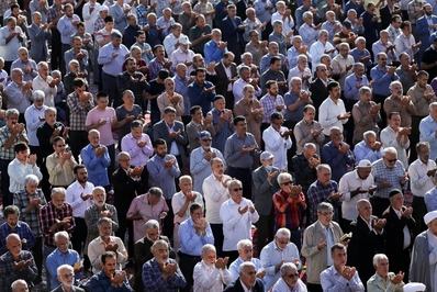 نماز عید سعید قربان در قزوین