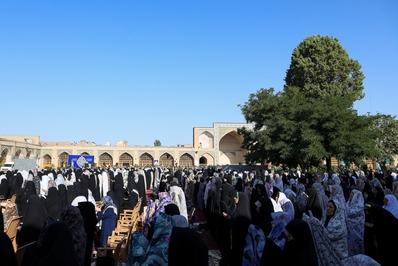نماز عید سعید قربان در قزوین