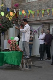 جشن غدیر در کوچه‌پس‌کوچه‌ها و محله‌های قم