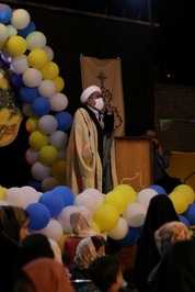 جشن غدیر در کوچه‌پس‌کوچه‌ها و محله‌های قم