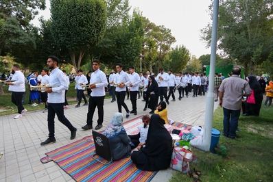 میهمانی عید غدیر در اصفهان