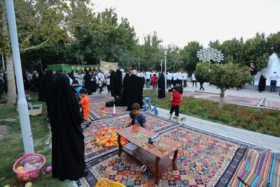 موکب های پذیرایی مردمی در اصفهان بربا شد