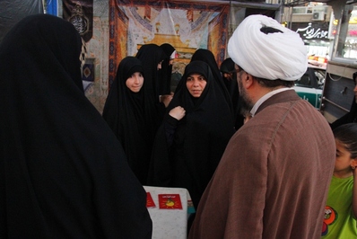 برپایی غرفه‌های عفاف و حجاب در قزوین