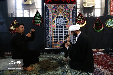 مراسم آئینی لباس مشکی پوشیدن«شوشتر»