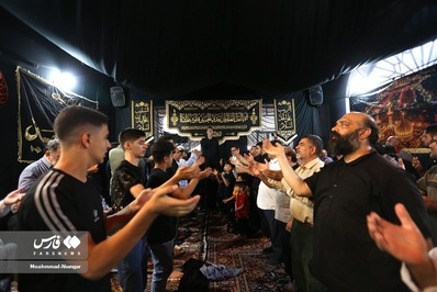مراسم آئینی لباس مشکی پوشیدن«شوشتر»
