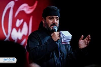 حضور باشکوه عزاداران در هیئت فاطمیون ماهشهر