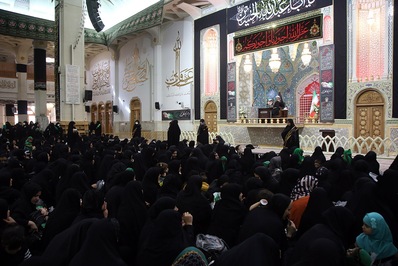 مراسم باشکوه شیرخوارگان حسینی در قم