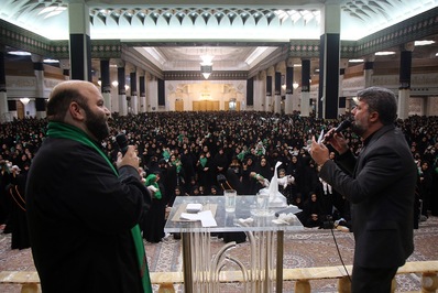 مراسم باشکوه شیرخوارگان حسینی در قم