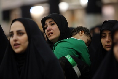 مراسم باشکوه شیرخوارگان حسینی در قم