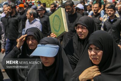 راهپیمایی مردمی محکومیت اهانت به ساحت مقدس قرآن کریم در اهواز