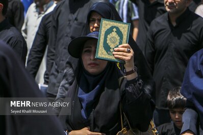 راهپیمایی مردمی محکومیت اهانت به ساحت مقدس قرآن کریم در اهواز