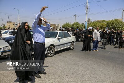راهپیمایی مردمی محکومیت اهانت به ساحت مقدس قرآن کریم در اهواز