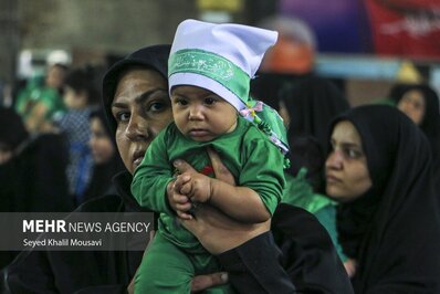 همایش شیرخوارگان حسینی در اهواز برگزار شد